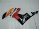 2007-2008 Orange White Red Glossy Black Repsol Honda CBR600RR Bike Fairings UK Stores