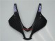 2007-2008 Matte Black Silver Grey Repsol Honda CBR600RR Motorcycle Fairings UK Stores