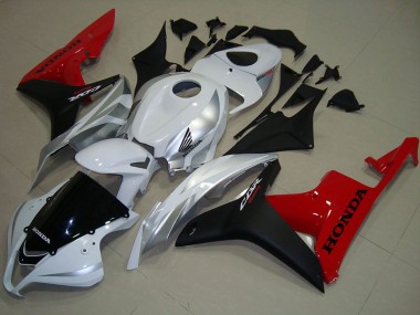 2007-2008 White Silver Red Glossy Black Honda CBR600RR Motorcycle Fairings UK Stores