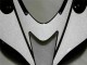2007-2008 Black White Kawasaki ZX6R Motorcycle Fairings UK Stores