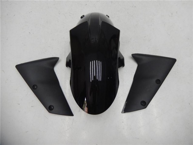 2007-2008 Glossy Black Kawasaki ZX6R Abs Motorcycle Fairing UK Stores