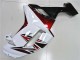 2007-2008 White Black Red Kawasaki ZX6R Motorcycle Fairings UK Stores