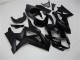 2007-2008 Glossy Black Matte Black No Decal Suzuki GSXR 1000 Motorcycle Fairings UK Stores