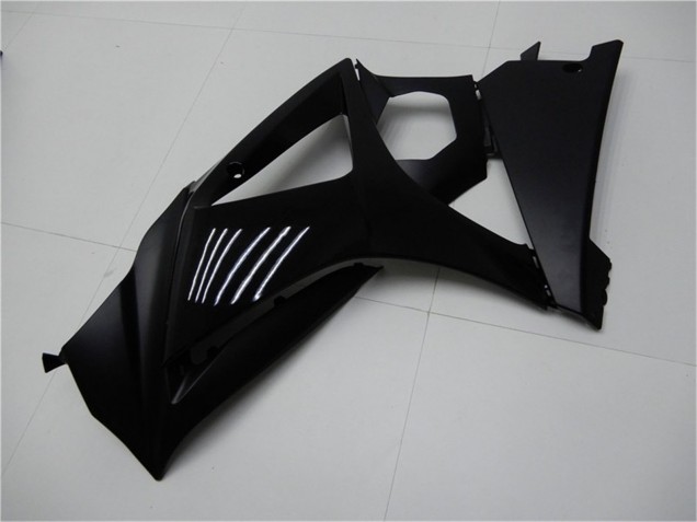 2007-2008 Glossy Black Matte Black No Decal Suzuki GSXR 1000 Motorcycle Fairings UK Stores