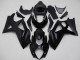 2007-2008 Glossy Black Matte Black No Decal Suzuki GSXR 1000 Motorcycle Fairings UK Stores