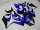 2007-2008 White Blue Black No Decal Suzuki GSXR 1000 Motorcycle Fairings UK Stores