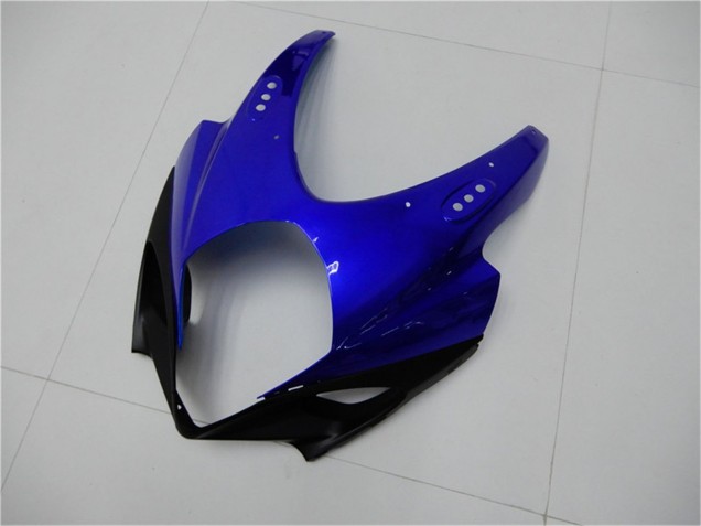 2007-2008 White Blue Black No Decal Suzuki GSXR 1000 Motorcycle Fairings UK Stores