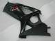 2007-2008 Glossy Black Matte Black Red Suzuki GSXR 1000 Motorcycle Fairings UK Stores