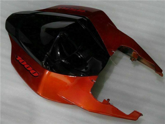 2007-2008 Black Orange Suzuki GSXR 1000 Motorcycle Fairings UK Stores