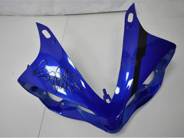 2007-2008 Blue Yellow Black Shark Yamaha YZF R1 Motorcycle Fairings UK Stores