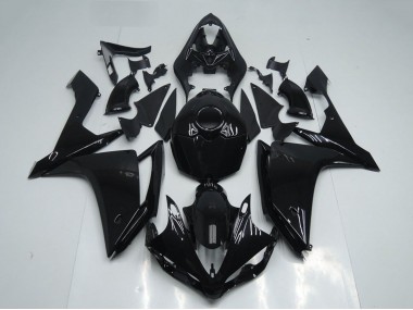 2007-2008 Glossy Black Yamaha YZF R1 Motorcycle Fairings UK Stores