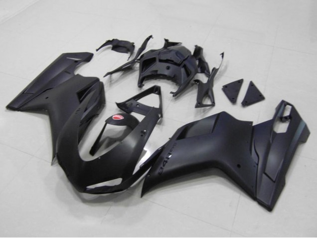 2007-2014 Matte Black Ducati 848 Motorcycle Fairings UK Stores