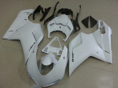 2007-2014 White Ducati 848 Motorcycle Fairings UK Stores