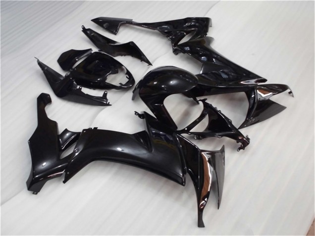 2008-2010 Glossy Black Kawasaki ZX10R Motorcycle Fairing UK Stores