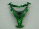 2008-2010 Glossy Black Green Flame Kawasaki ZX10R Motorcycle Fairings UK Stores