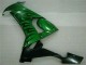 2008-2010 Glossy Black Green Flame Kawasaki ZX10R Motorcycle Fairings UK Stores