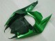 2008-2010 Glossy Black Green Flame Kawasaki ZX10R Motorcycle Fairings UK Stores