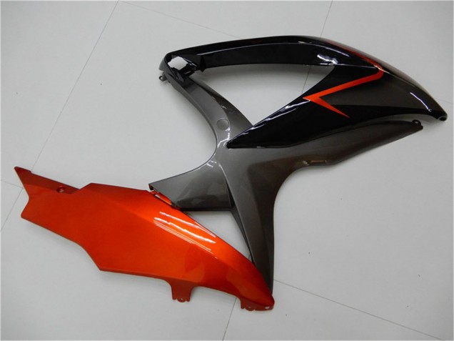 2008-2010 Orange Grey Glossy Black Suzuki GSXR 600/750 Motorcycle Fairings UK Stores