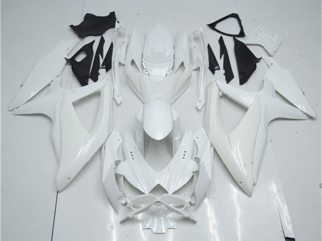 2008-2010 White Suzuki GSXR 600/750 Motorcycle Fairing UK Stores