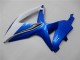 2008-2010 White Blue Suzuki GSXR 600/750 Motorcycle Fairings UK Stores