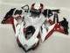 2008-2010 White Red Glossy Black Suzuki GSXR 600/750 Motorcycle Fairings UK Stores