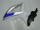 2008-2010 Silver White Blue Black Suzuki GSXR 600/750 Motorcycle Fairings UK Stores