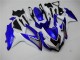 2008-2010 White Blue Black Red Line Suzuki GSXR 600/750 Motorcycle Fairings UK Stores