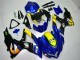 2008-2010 Blue Yellow Shark Suzuki GSXR 600/750 Motorcycle Fairings UK Stores