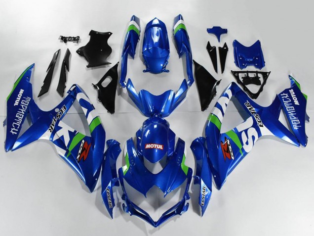 2008-2010 Blue White Green Black Suzuki GSXR 600/750 Motorcycle Fairings UK Stores