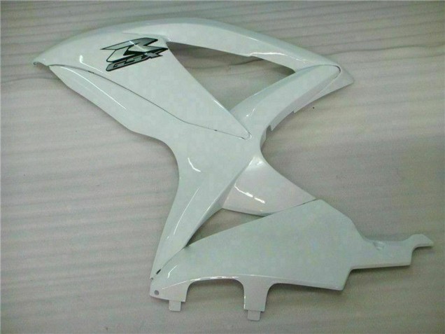 2008-2010 White Suzuki GSXR 600/750 Motorcycle Fairings UK Stores
