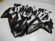 2008-2010 Matte Black Red Suzuki GSXR 600/750 Motorcycle Fairings UK Stores