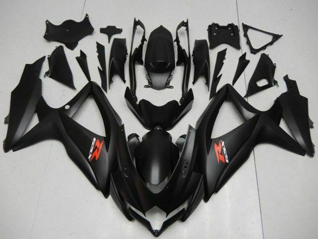 2008-2010 Matte Black Red Suzuki GSXR 600/750 Motorcycle Fairings UK Stores