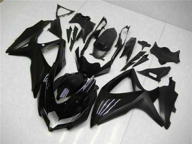 2008-2010 Glossy Black Matte Black Suzuki GSXR 600/750 Motorcycle Fairings UK Stores