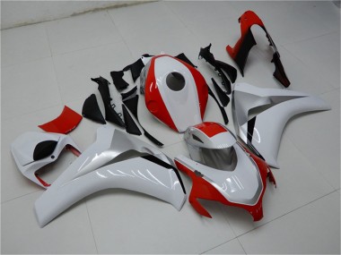 2008-2011 White Red Honda CBR1000RR Motorcycle Fairings UK Stores
