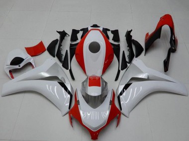 2008-2011 White Red Honda CBR1000RR Motorcycle Fairings UK Stores