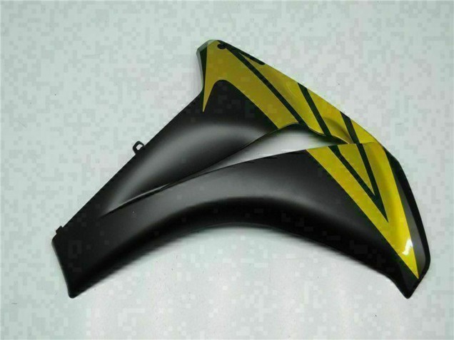 2008-2011 Matte Black Gold Honda CBR1000RR Motorcycle Fairings UK Stores