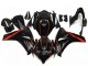 2008-2011 Glossy Black Red Honda CBR1000RR Motorcycle Fairings UK Stores