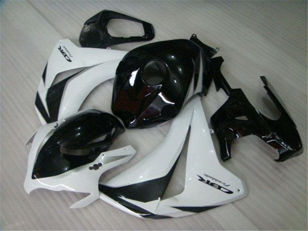2008-2011 White Glossy Black Honda CBR1000RR Motorcycle Fairings Kits UK Stores