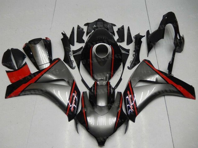 2008-2011 Grey Red Glossy Black Honda CBR1000RR Motorcycle Fairing UK Stores