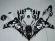 2008-2011 White Glossy Black Honda CBR1000RR Abs Fairings UK Stores