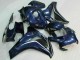 2008-2011 Dark Blue Glossy Black Honda CBR1000RR Motorcycle Fairings UK Stores