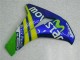 2008-2011 Blue Yellow Green MoviStar Castrol Honda CBR1000RR Motorcycle Fairings UK Stores