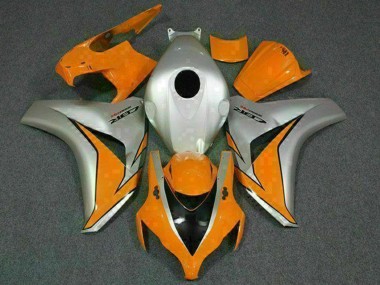 2008-2011 Silver Orange Honda CBR1000RR Motorcycle Fairings UK Stores