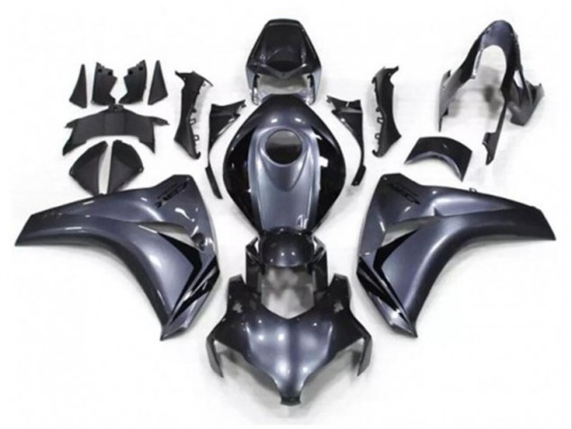 2008-2011 Grey Glossy Black Honda CBR1000RR Motorcycle Fairing Kits UK Stores