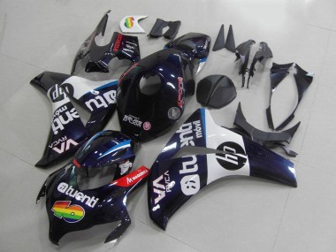 2008-2011 Dark Bule White Red Tuenli HP Honda CBR1000RR Motorcycle Fairings UK Stores