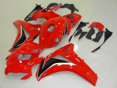 2008-2011 Red Glossy Black Honda CBR1000RR Motorcycle Fairings Kit UK Stores