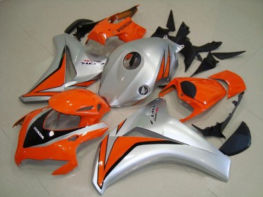 2008-2011 Silver Orange Glossy Black Honda CBR1000RR Motorcycle Fairings UK Stores