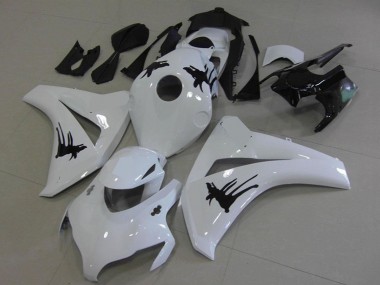 2008-2011 White Black with Special Decals Honda CBR1000RR Motorcycle Fairings UK Stores