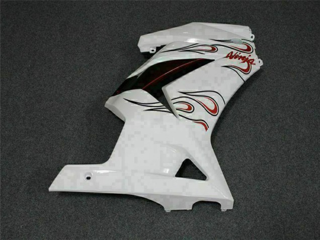 2008-2012 White Red Kawasaki EX250 Motorcycle Fairings UK Stores