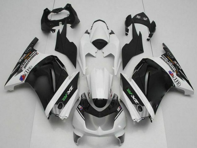 2008-2012 White Black Green Kawasaki EX250 Motorcycle Fairings UK Stores